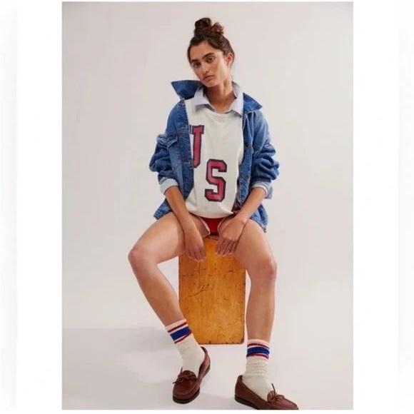 Free People x Retro Brand USA Graphic T-Shirt – Size Medium - Picture 3 of 10